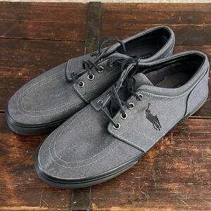 Men’s Polo Ralph Lauren Denim Faxon Sneakers Size 9.5